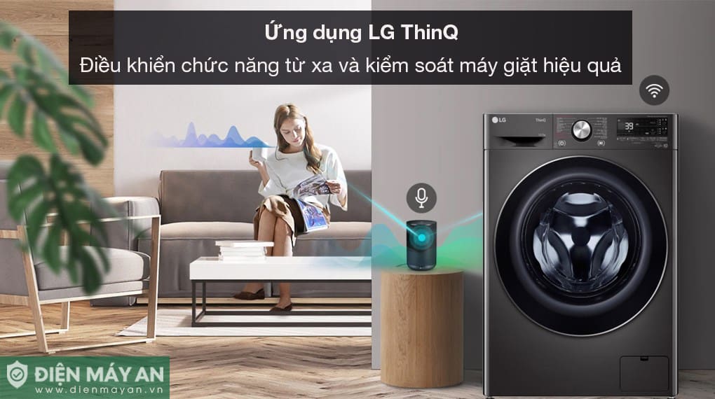 Máy giặt sấy LG Inverter giặt 12 kg - sấy 7 kg FV1412H3BA
